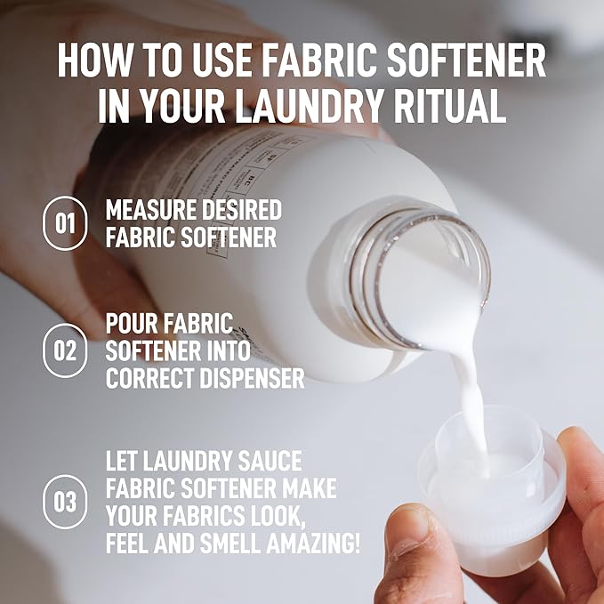 Laundry Sauce - Laundry Fabric Softener (Siberian Pine) Luxury Fragrance, Softens & Preserves Fabric, Reduces Wrinkles, 19 Fl Oz