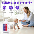 Multi-Surface Floor Cleaning Solution Compatible with Dreame Cleaning Solution, Lavender Scent, Deep Clean, Suitable for All Mopping Robot Vacuums and Cordless Wet/Dry Mops (1000 ml)