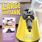 Steam Cleaner, Deep Cleaning Steam Cleaner for Home, 1200W Handheld Steam Cleaner with 10 Tools, Natural Steamer for Cleaning, Handheld Steamer for Bathrooms, Kitchens, Windows, Shower, Grout,Tile,Car