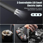 3.7V Electric Precision Screwdriver Set, 49 IN 1 Magnetic Storage Cordless Screwdriver with LED Display, 5 Torque Settings, Repair Tool Kit for Electronics Phone Laptop Watch (Grey)