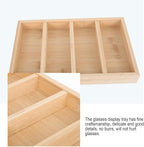 Wooden Glasses Storage Tray Eyeglasses Display Rack Multi-Compartment Sunglasses Organizer for Home Desk Eyewear Storage with 4pcs Set