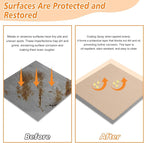 Ceramic Coating Spray Kit – Nano Protective Sealant for Kitchen & Bathroom | Hydrophobic, Anti-Fingerprint & Stain-Resistant Surface Coating, Long-Lasting Shine