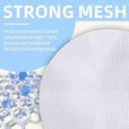 Mesh Laundry Bags, Mesh Wash Bags, Durable Mesh Structure with Strong Zipper, Suitable for Underwear, Delicate Clothes, Pants, Shoes, Socks Washing (Small Fine Mesh, Small 12 * 16inch*4pcs)