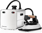 Reliable 4100IS Professional Steam Iron Station with Eco Mode, 120V, 4 Safety System, 2.2L Boiler Stainless Steel Boiler, 2.2M Steam Hose Made with Aluminum Soleplate Iron, Made in Italy