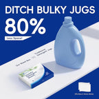 Laundry Detergent Sheets - 60 Loads - Quick Dissolve, No Residue - Lightweight, Eco-Friendly & Travel Size Laundry Sheets - Lavender