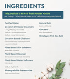 Puracy Natural Dish Soap Packs- Unscented Skin-Softening Plant-Based Dishwashing Soap, Non-Toxic Dish Soap, Fragance Free Organic Liquid Dishwashing Detergent Soap (Unscented, 16 fl oz, 3 Pack)