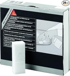SIKA - Cleaner for Glass - Sika PowerClean Aid - White - Cleans Glass Surfaces Gently - Removes Contamination and Hard-to-Remove Materials - 24 Pads