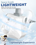 Pressurized Deep Cleaning Handheld Steam Cleaner for Home, Multi-Purpose Natural Steamer with 10 PCS Accessories for Kitchen, Car Detailing, Furniture, Bathroom, Floor, Tile and Grout