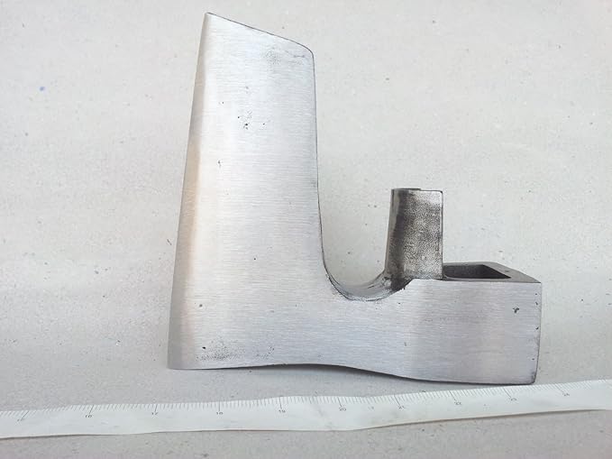 3.7lbs Bearded Steel AXE Head with Metal Guard for Handle Protection