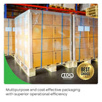 IDL Packaging Cardboard Edge Protectors 2" x 2" x 48", Full Pallet of 2800 pc, White - V-Board Reinforced Corner Protectors - Regular-Duty Cardboard Corners for Shipping