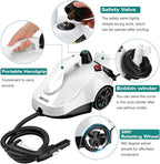 Steam Cleaner, Steamer with 23 Accessories, Powerful Multipurpose Portable Steamer for Cleaning to Remove Grime, Grease, for Multi-Purpose and Multi-Surface Floors, 16.4ft Power Cord