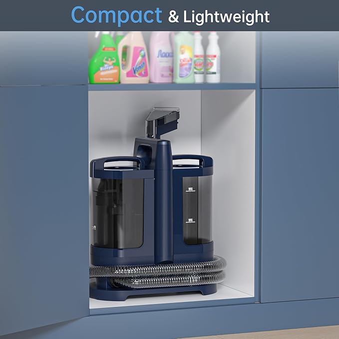 Carpet Cleaner Machine,ENCHE Portable Spot Cleaner Machine for Carpet and Upholstery, 18Kpa 500W Powerful Suction for Pet Stain, Couch & Car, Deep Spot Cleaner for Area Rug, Stair and Furniture