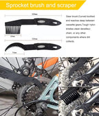 Bike Cleaner kit to Clean/Protect/Lube Bicycle,with Chain Scrubber,Cleaning Brush Tool,Bike Cleaner(19oz),Degreaser(10or19oz),Wet Lubricant(2oz)