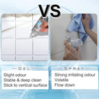 Mold Remover Gel, Mold Stain Cleaner for Bathroom, Household Shower, Kitchen Sinks, Toilet, Tile, Grout, Walls, Washing Machine and Refrigerator Strips - 4 Fl.Oz(Pack of 2)