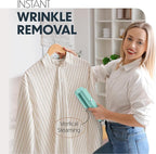 Portable Steamer for Clothes, Travel Garment Steamer for Fabric Wrinkles Remover with Heat-Resistant Glove, 18s Fast Heat-up, 90ml Water Tank, 1200W | Hand Steamer for Home, Office and Travel