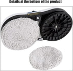 Lntelligent Water Spraying Window Cleaning Robot Fully Automatic AI Path Planning Remote Control Glass Cleaning Robot 3 Cleaning Modes Anti Slip System (White)