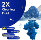 Newlonis® Disposable Toilet Brush Refills, 48 Pcs Cleaning Scrubbers, Not Compatible with Other Brands