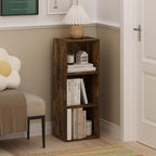 Furinno Luder 3-Tier Open Shelf Bookcase, Bookshelf, Amber Pine