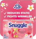 Snuggle Fabric Softner Dryer Sheets, 80 Count (Pack of 4) (80 Sheets, Fabric Softner Island Hibiscus Relaxing Paradise (Pack of 4))