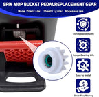 3 Pack Pedal Bearing Replacement for OCedar Mop Bucket - Easy Fix for 90% Rotation Mop Bucket on The Market, Compatible with mop Head Pedal Clutch Bearing Repair Kit