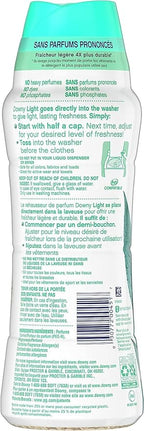 Downy Light Laundry Scent Booster Beads for Washer, Woodland Rain, 20.1 oz, with No Heavy Perfumes