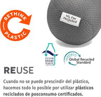 Full Circle Scrub Brush for Cast Iron Cookware, Dishes Pots, Sinks - Sustainably Sourced with Bamboo Handle