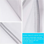 Laundry Mesh Bag-Heavy Duty Mesh Laundry Bags,Laundry Bags Mesh Wash Bag for Washing Machine-Supper Zipper Net Laundry Bag for Travel,Lingerie,Sweater,Garment,Undergarment 4（24Inch×24Inch）