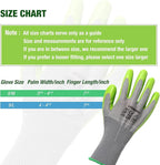 WORKPRO 6 Pairs Garden Gloves, Work Glove with Eco Latex Palm Coated, Gardening Gloves, Working Gloves for Weeding, Digging, Raking, and Pruning (Medium)