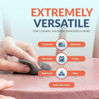 PAMI Non Scratch Ultra Smooth Grade 0000 Steel Wool Pads for Glass Cleaning (Pack of 8) (#000 - Extra Fine)