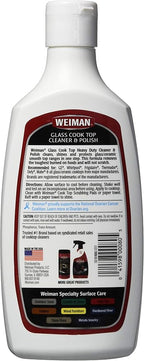 Weiman Cook Top Cleaner & Polish-Heavy Duty 20 fl oz - 6 pack
