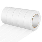 5 Roll Self Adhesive Fiberglass Drywall Joint Tape 1.8 Inches x 492 ft Heavy Duty Wall Crack and Seam Patch Mesh Tape for Drywall Repair Joining Finishing, White