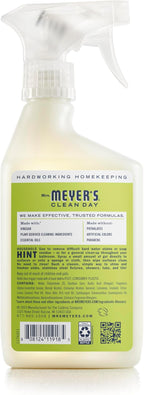 MRS. MEYER'S CLEAN DAY Vinegar Gel Cleaning Spray, Bathroom Use, No-Rinse Formula, Lemon Verbena, 16 Fl Oz, Pack of 1