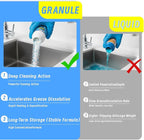 Drain Cleaner Powder, Wild Tornado Sink and Drain Cleaner, Powerful Pipeline Dredging Agent, Kitchen Unblocker, Cleaner Powder for Kitchen Toilet (6Pcs)