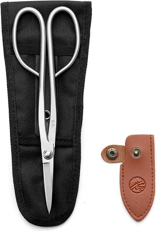 Bonsai Scissors Professional Grade Bonsai Shears Alloy Steel Bonsai Tools Equip With Tool Bag (MT-LBS-210)