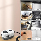 Handheld Steam Cleaner, Steam Shot Cleaner, 2500W High Heat Steamer for Bed Bugs, High Temperature Steamer for Car Detailing, Grout Steam Cleaner for Couch, Windows, Kitchen, Bathroom, Home