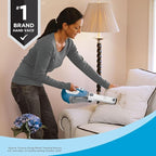 BLACK+DECKER dustbuster AdvancedClean Handheld Vacuum Cordless, Compact Home and Car Vacuum with Crevice Tool, Rotating Nozzle and Charging Station, Large Dust Bowl (CHV1410L)
