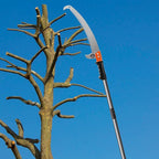 Walensee Pole Saws for Tree Trimming 14 FT Lightweight Manual Stainless Steel Extension High Pole Pruning Pole Saw with Blade for Trimmer Branches Pole Cutter Pole Pruner at Forestry Yard Garden Patio