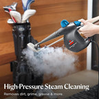 BISSELL® Steam Shot™ Omni handheld portable steam cleaner for tile, grout, windows, bathrooms, kitchens, includes 7 tools