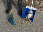 McLane Stand-Up Dust Pan, Indoor and Outdoor, Wide Mouth Dust Pan for Kitchen and Garage, (DP5)