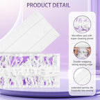 60 Pack Disposable Pads Refills Compatible with Swiffer Power Mop, for Swiffer Power Mop Refill, for All Floor Cleaning, Unscented & Thickened Pads