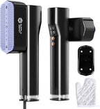 Travel Steamer for Clothes, Dual Voltage 1200W Handheld Steamer & Iron 2 in 1, Portable Mini Hand Held, Travel Size Garment Steamer&Iron Perfect for Global ＆ Europe Travel, 7.2FT Power Cord 100V-240V