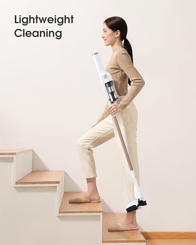 Cordless Handheld Vacuum Cleaner, 2-in-1 Lightweight Stick Vacuum with Detachable Dust Cup, Portable Car Vacuum for Home, Office, and Vehicle Cleaning