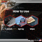 Glass and Plexi Cleaner for a Streak-Free Shine for Home and Automotive Use | 13 oz.| 12-Pack