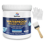 Invisible Waterproof Sealant Transparent Coating 16oz Leak Repair Clear Coating, Waterproof Agent for Indoor, Outdoor Walls, Bathroom, Kitchen, Garden Leak Liquid Sealant