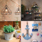 Tenn Well 6mm Jute Rope, 164 Feet Strong and Thick Twine Rope for Crafts, Gardening, Bundling, Cat Scratching Post, Home Decor, Christmas Decorations