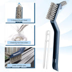 13PCS Crevice Cleaning Brush Set,Multifunctional Hard Bristle Crevice Cleaning Brush Tools for Kitchen, Bathroom, Cup,Window (13)