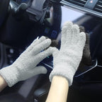Evridwear Microfiber Gloves for Plant Dusting,Resuable Leaf Cleaning Glove for Houseplants,Blinds,Furniture and Small Objects