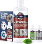 CLEAN MY STEEL 8.5 oz Stainless Steel Rust Remover – NSF Approved Non-Toxic Fast-Acting Rust Stain Remover for Appliances, Sinks & Grills