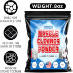 Marble Cleaner, Granite Countertop Cleaner, Marble Polishing Powder, Watermarks Remover, Spot Polish Water Stains, Rings or Etches, Stain Remover For Marble, Granite, Stone, Quartz (8 Ounces)