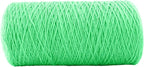 1mm x 1000 Feet Light Green Jute Rope, Twine for Gardening Tomato Climbing Plant Tie Floristry Crafts Gift Wrapping Packing Decor
